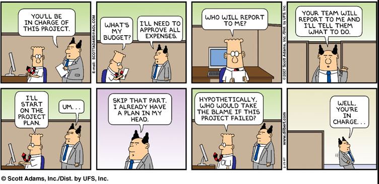 Dilbert - delegieren Dilbert - delegieren