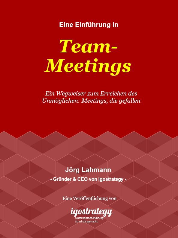 Ebook Meetings igostrategy - Titelseite Ebook Meetings igostrategy - Titelseite